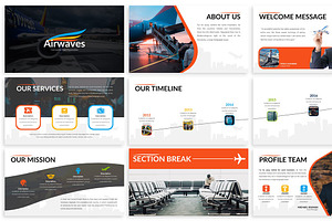 Airwaves - Airlines Powerpoint