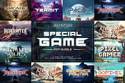 Special Game Font Bundle, a Script Font by Ditatype (Thumbnail 1 of 12)