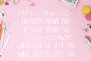 Gallon Sour - Handwritten Font, a Font by CraftyLittleNodes (Thumbnail 2 of 2)