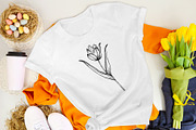 Tulips set SVG, an Object Graphic by mArtstore (Thumbnail 3 of 6)