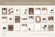 Wedding Photographer Instagram Posts, a Social Media Template by Wonderlik Webdesign (Thumbnail 9 of 11)