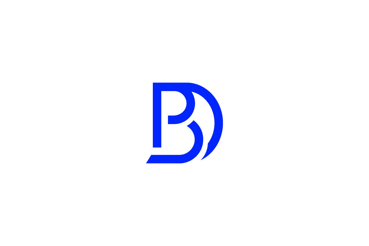 Modern BD Monogram Logo Design preview 6