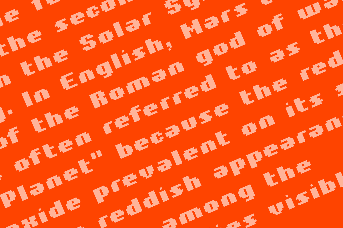 8 Bit - Multilingual Pixel Typeface, a Sans Serif Font by alpercakici (Photo 7 of 12)