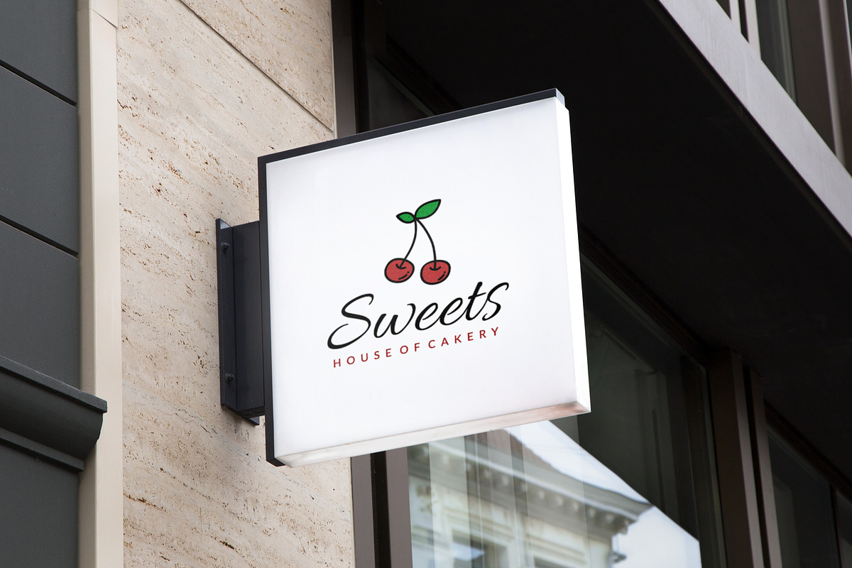 Sweets Logo, a Branding & Logo Template by Birka Studio