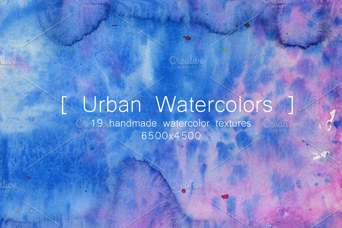 Urban Watercolors, a Texture Graphic by TheUrbanLine (Photo 1 of 6)
