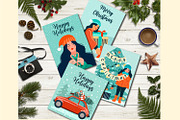 Greeting cards Merry Christmas, a Card Template by PatapovaVika (Thumbnail 2 of 3)