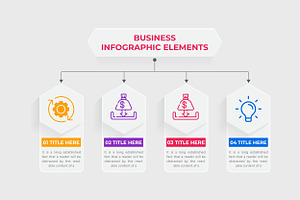 Office Workflow Chart Infographic