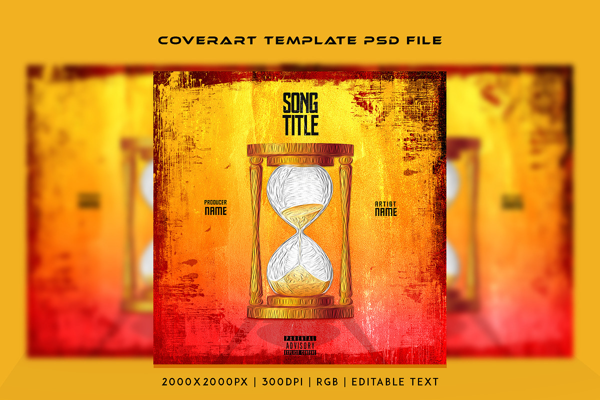 Cover Art Template, a Templates & Theme by AfterDark Studio (Photo 1 of 2)