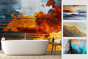 Abstract oil painting background, a Wallpaper Graphic by DamonYang's shop (Thumbnail 4 of 7)