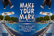 Liyanea Brush Display Font, a Handwritten Font by mesuka (Thumbnail 2 of 5)
