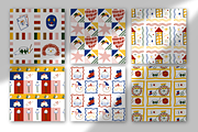 + 50 Jester Seamless Pattern, a Pattern Graphic by The Journey Atelier (Thumbnail 15 of 17)