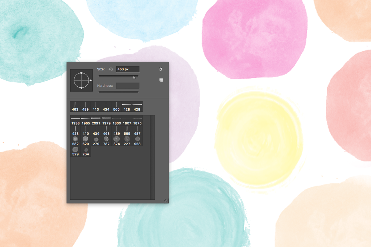 23 High quality watercolor brushes preview 3