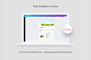 Resume Business Card Canva, a Business Card Template by artbart (Thumbnail 9 of 9)