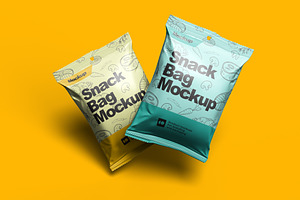 Snack Bag Mockup