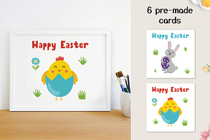 Easter Collection: Clipart, Patterns