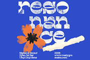 Drip Haus Slab Serif Font, a Slab Serif Font by Heinzel Std (Thumbnail 3 of 11)