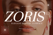 Zoris - Elegant Display Typeface, a Serif Font by MaikoHatta (Thumbnail 1 of 9)