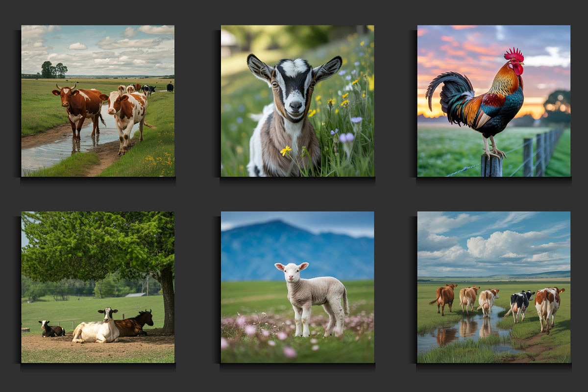 Farm Animal Life Background, a Background Graphic by protabsorkar11 (Photo 2 of 8)