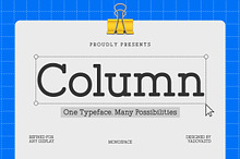 Column Modern Soft Slab Serif Font
