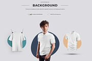 24 Polo Men Mockup (Collection #4), a Shirt Mockup by Grow Design Craft Studio (Thumbnail 7 of 7)