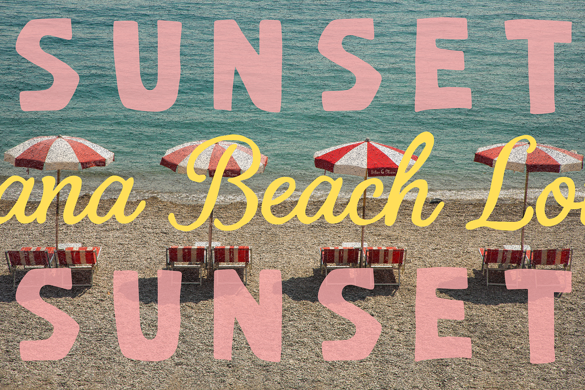 Costa Brisa – Retro Summer Font Duo, a Script Font by Creacy Studio (Photo 2 of 11)