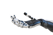 Robot isolated on white, a Technology Illustration by iLexx (Thumbnail 4 of 4)