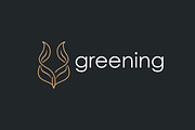 Minimalist Green Leaf Symbol, a Branding & Logo Template by Maylianaw28 (Thumbnail 3 of 3)