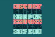 Cuatro Font, Funky Bold type 30% OFF, a Font by Francis Chouquet (Thumbnail 2 of 5)