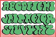 Christmas Groovy Light-PNG fonts, a Symbol Font by It me digital art (Thumbnail 5 of 8)