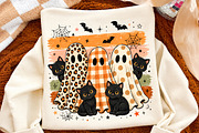 Halloween Ghost Cats PNG,Black Cat, an Object Illustration by Libby Wishes (Thumbnail 2 of 3)