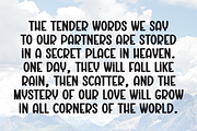Rainbow Weekend | Script Font, a Script Font by Scratchones (Thumbnail 6 of 8)