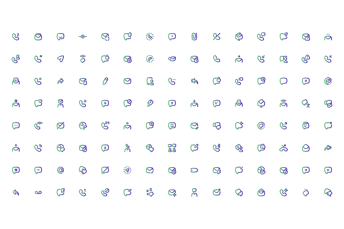 600 Communication Icon Pack, an Outline Icon by Directico Design Kit (Photo 8 of 8)
