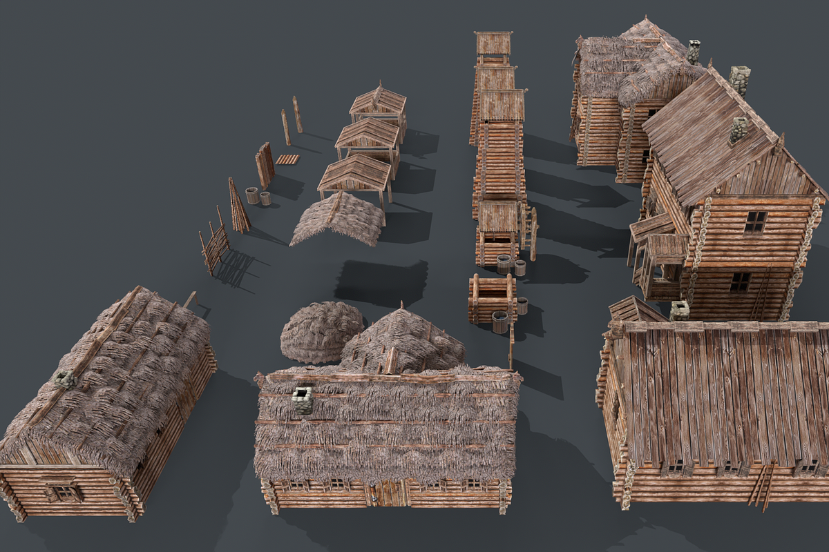 Wooden Village, an Architecture 3D Model by Beatheart Creative Studio (Photo 10 of 22)