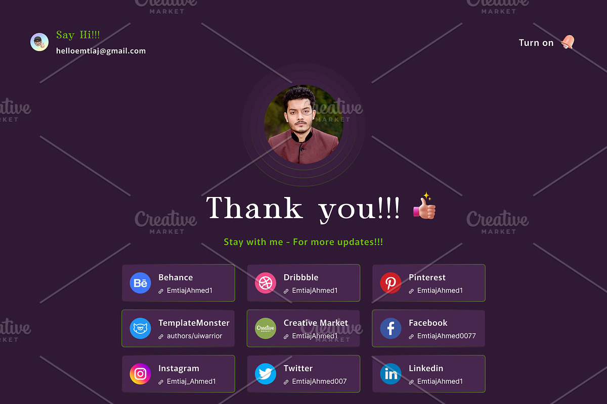 Beauty salon and skin care products, a Landing Page Template by uiwarrior (Photo 6 of 6)