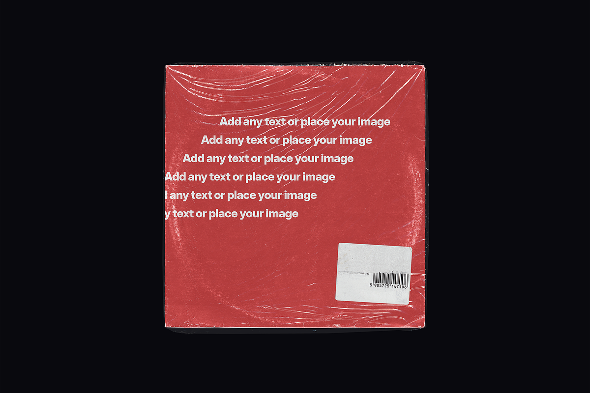 Vinyl Record Mockup, a Packaging Mockup by BORT GRAPHIC (Photo 6 of 8)
