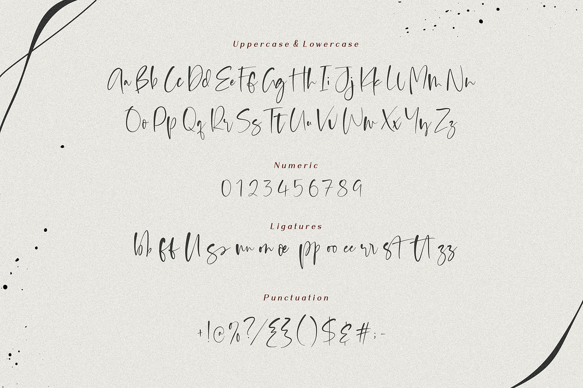 Scrabble Handwritten Font, a Script Font by Letteralle Studios (Photo 9 of 10)
