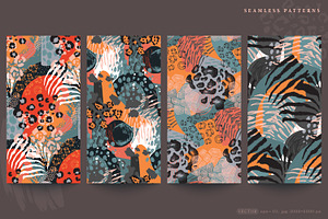 Animal Skin Abstract Collection