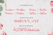 Agatha Kitty | Script Font, a Script Font by Suntype | Sunshine Std (Thumbnail 3 of 7)
