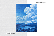 Procreate Linen Oil Paint Canvas, a Layer Style Add-On by Wicked Creative (Thumbnail 4 of 7)