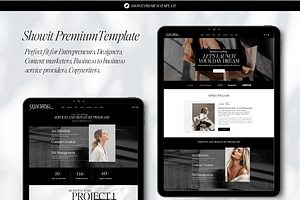 Showit Web Template