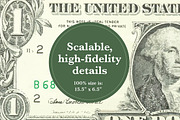 Hi-Res Vector $1 USD Front & Back, an Object Graphic by Theresa Barba (Thumbnail 2 of 5)