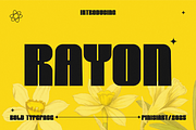 RAYON, a Sans Serif Font by Pinisi ART (Thumbnail 1 of 10)
