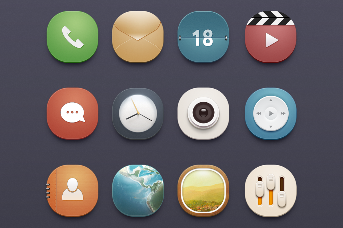 High Quality System Icon Set, an Icon by Ocean's GUI Studio (Photo 3 of 4)