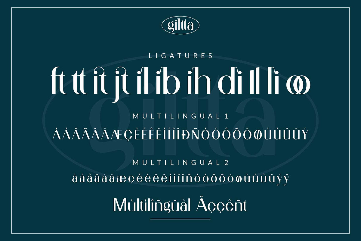 giltta sans serif font, a Sans Serif Font by Alfinart (Photo 10 of 10)