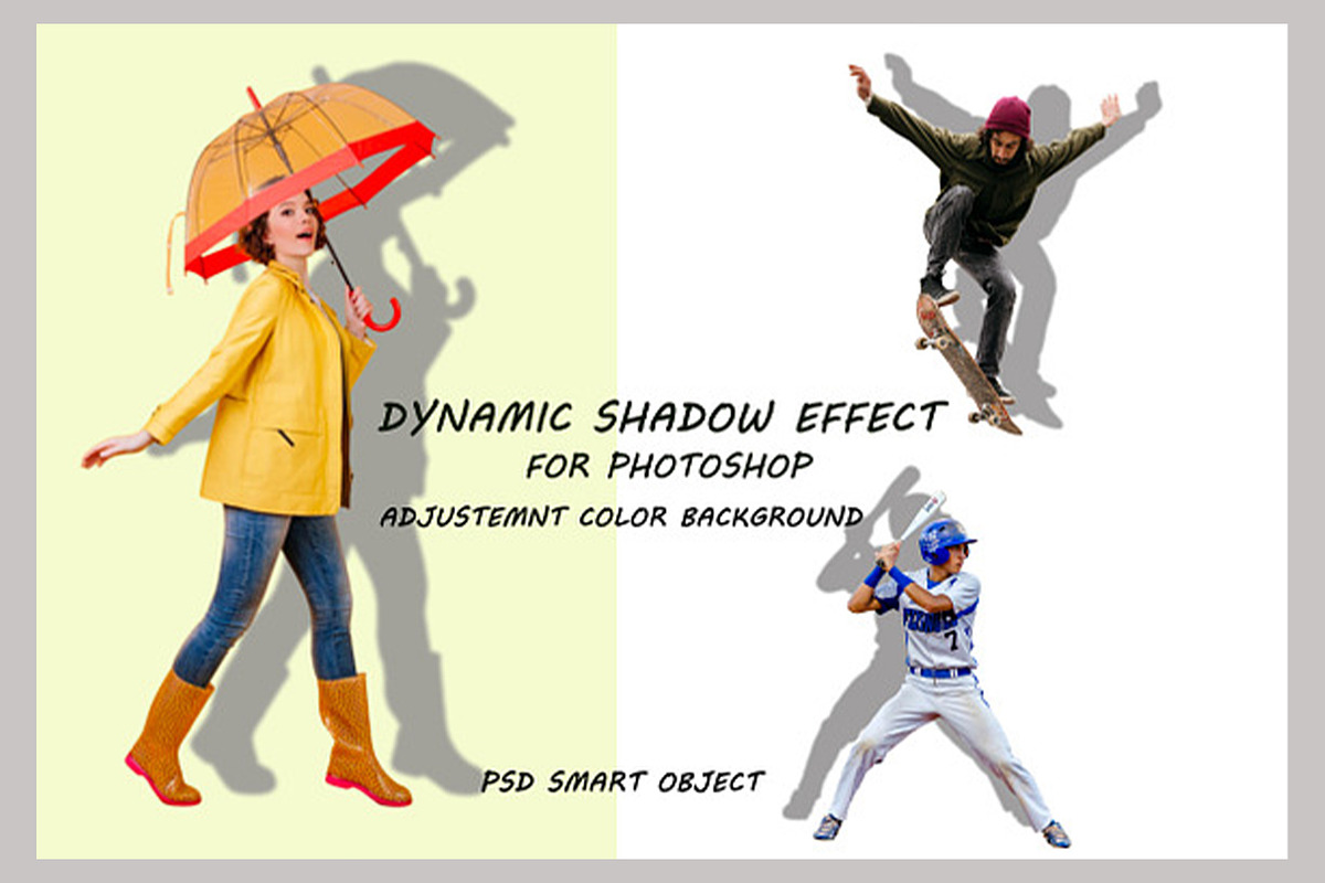 Dynamic Shadow Effect for Photoshop, an Action Add-On by 3d_model_tifotizi (Photo 2 of 2)