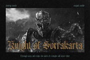 Bageshron Blackletter Font Family, a Blackletter Font by Enxyclo Studio (Thumbnail 16 of 27)