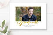 Canva Senior Graduation Photo Card, a Card Template by By Stephanie Design (Thumbnail 5 of 7)