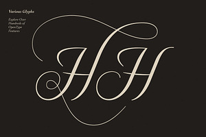 Gold Lines; Elegant Font Duo