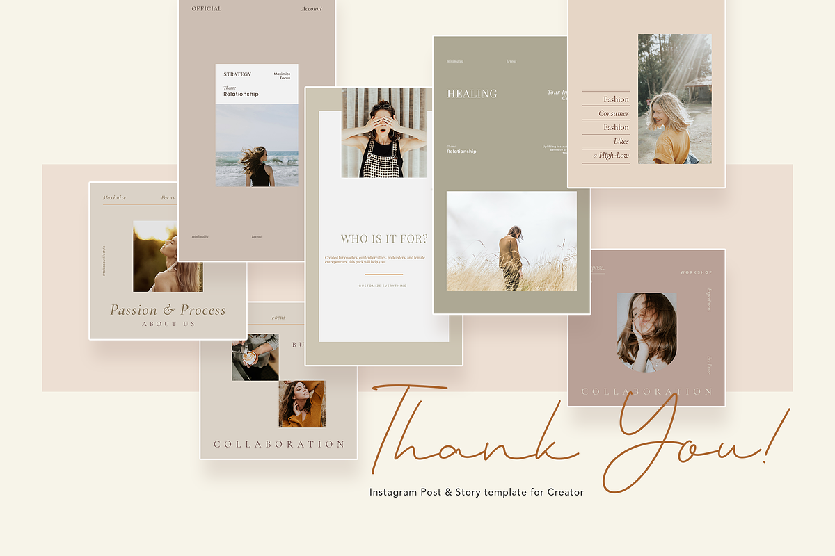 Minimalist Instagram Post & Story, a Social Media Template by peterdraw (Photo 11 of 11)