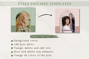 Green Social Media Templates Canva, a Social Media Template by Boltik Studio (Thumbnail 3 of 10)